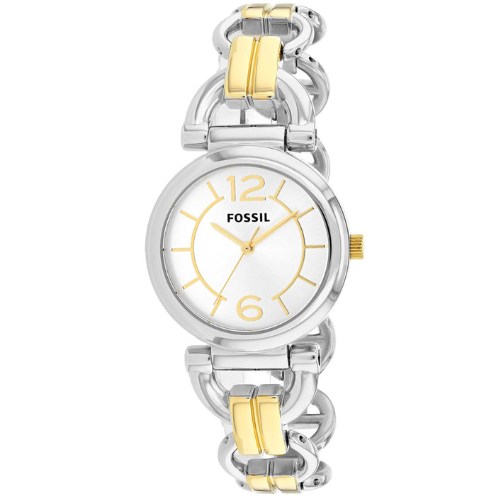 Fossil Women's D-Link Silver Dial Watch - BQ1603