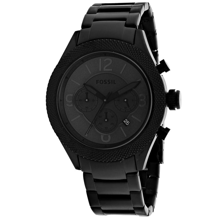 Fossil Men's Grant Black Dial Watch - BQ2138IE