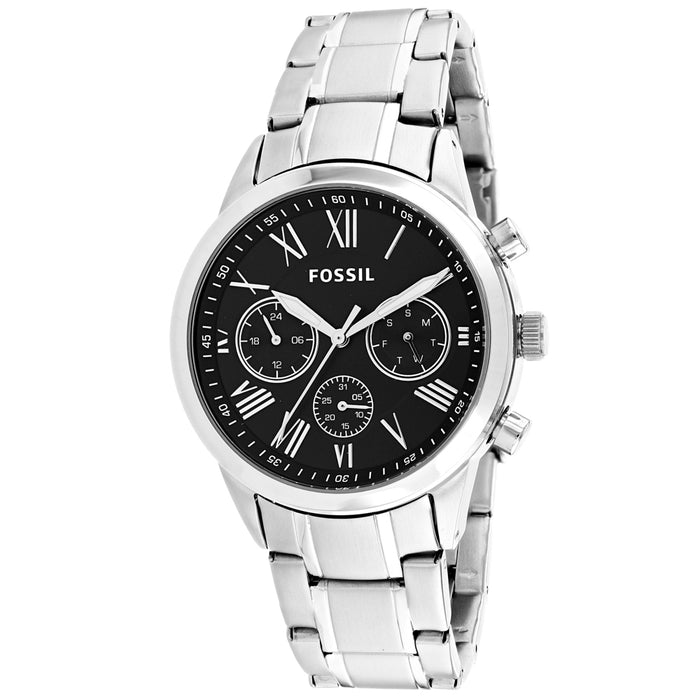 Fossil Men's Classic Black Dial Watch - BQ2391IE