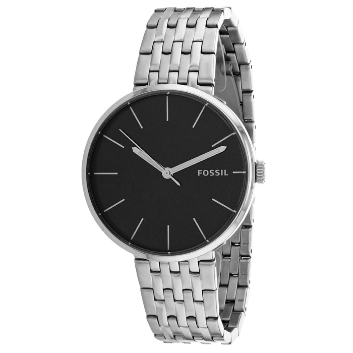 Fossil Men's Hutton Black Dial Watch - BQ2439