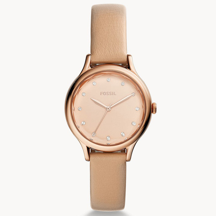 Fossil Women's Laney Rose gold Dial Watch - BQ3323