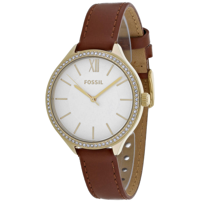 Fossil Women's Laney White Dial Watch - BQ3407