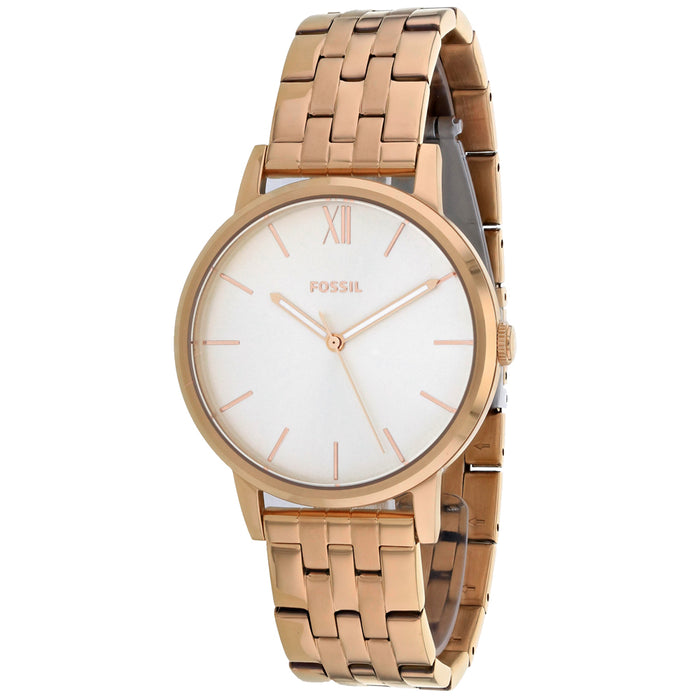 Fossil Women's Cambry Silver Dial Watch - BQ3513