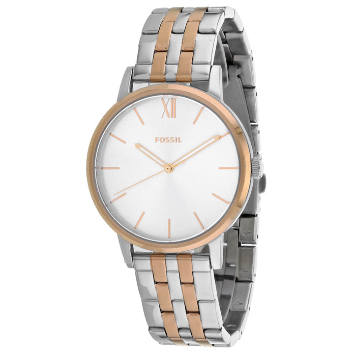 Fossil Women's Cambry Silver Dial Watch - BQ3514