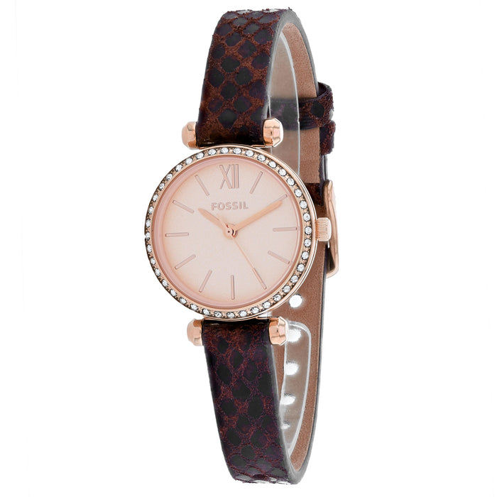 Fossil Women's Tillie Mini Rose gold Watch - BQ3557