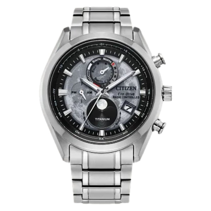 Citizen Men's Tsuki Black Dial Watch - BY1010-57H