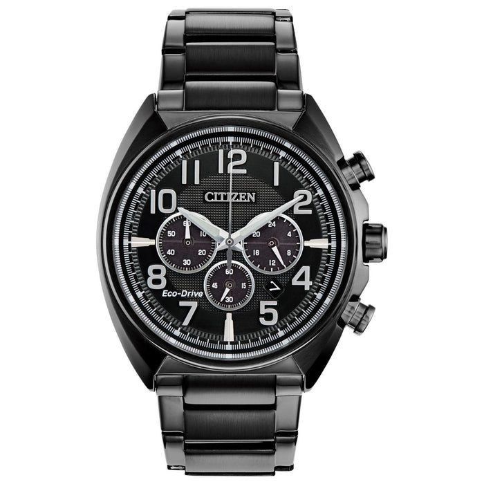 Citizen Men's Eco-Drive Black Dial Watch - CA4285-68E