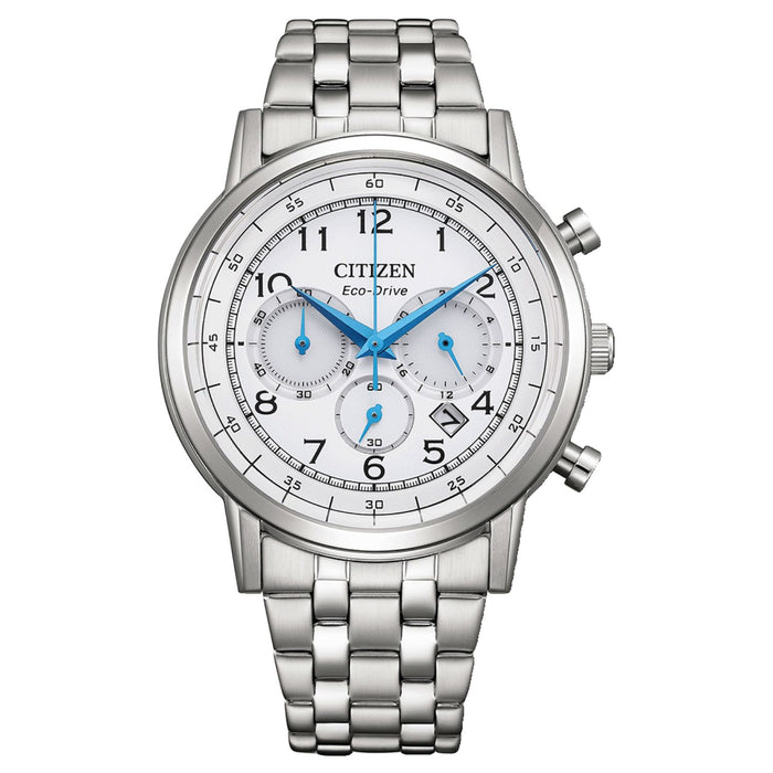 Citizen Men's Eco-drive White Dial Watch - CA4630-53A