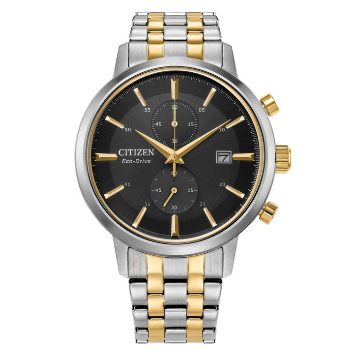 Citizen Men's Eco-drive Black Dial Watch - CA7064-52E
