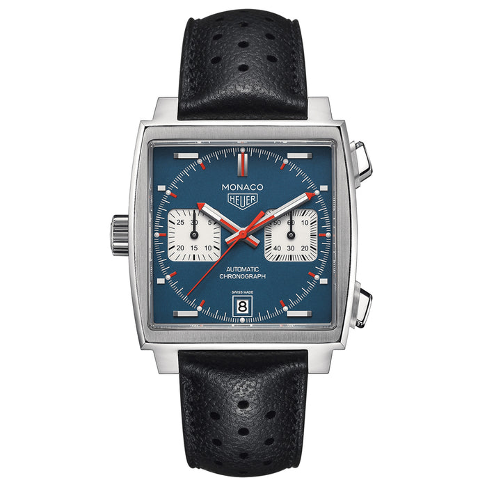 Tag Heuer Men's Monaco Blue Dial Watch - CAW211P.FC6356