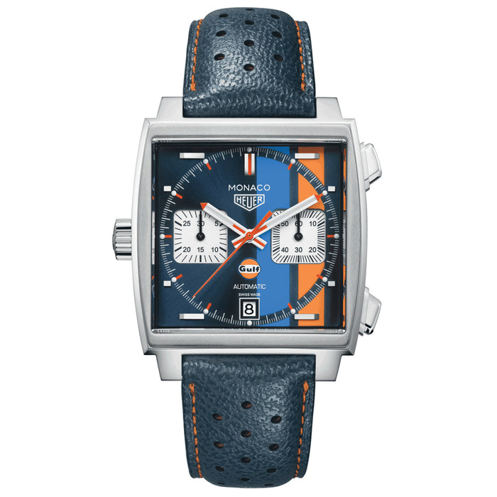 Tag Heuer Men's Gulf Monaco Multi-Color Dial Watch - CAW211R.FC6401