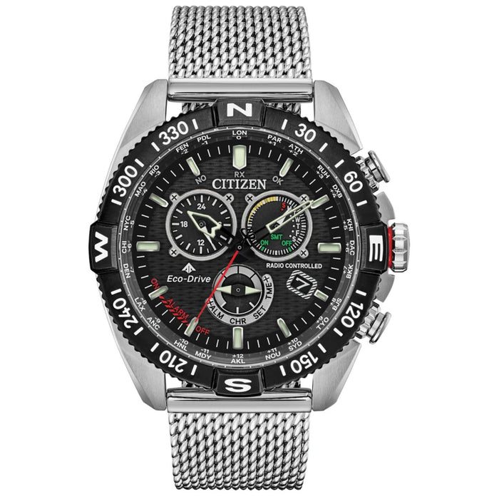Citizen Men's Promaster Navihawk Black Dial Watch - CB5840-59E