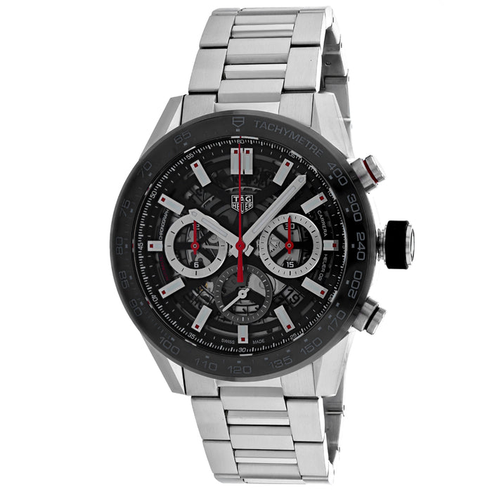 Tag Heuer Men's Carrera Calibre Black Dial Watch - CBG2A10.BA0654