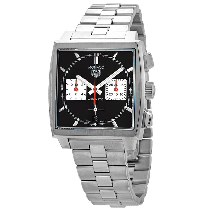 Tag Heuer Men's Monaco Black Dial Watch - CBL2113.BA0644