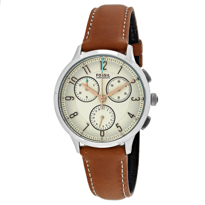 Fossil Women's Abilene Silver Dial Watch - CH3014