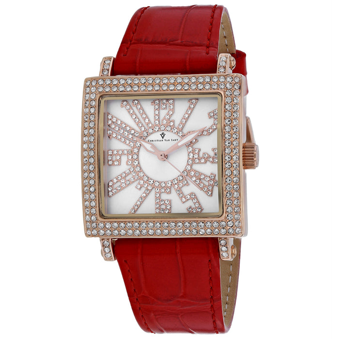 Christian Van Sant Women's Silver Dial Watch - CV0243