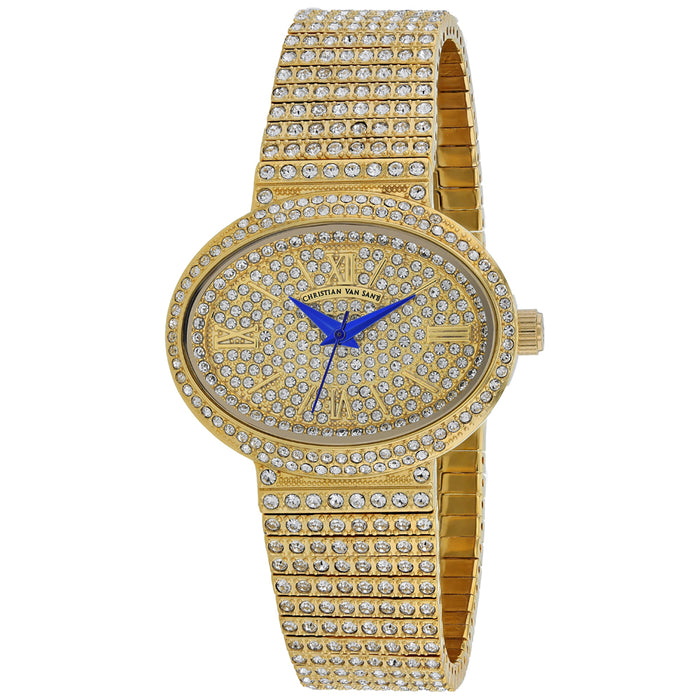 Christian Van Sant Women's Gold Dial Watch - CV0251