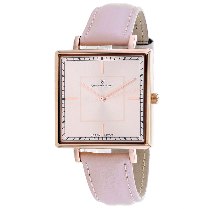 Christian Van Sant Women's Callista Rose gold Dial Watch - CV0417