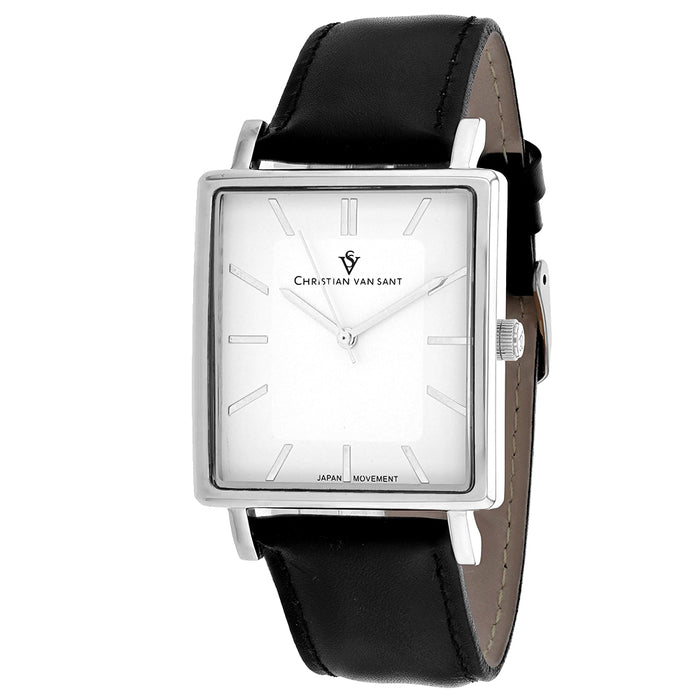 Christian Van Sant Men's Ace White Dial Watch - CV0430