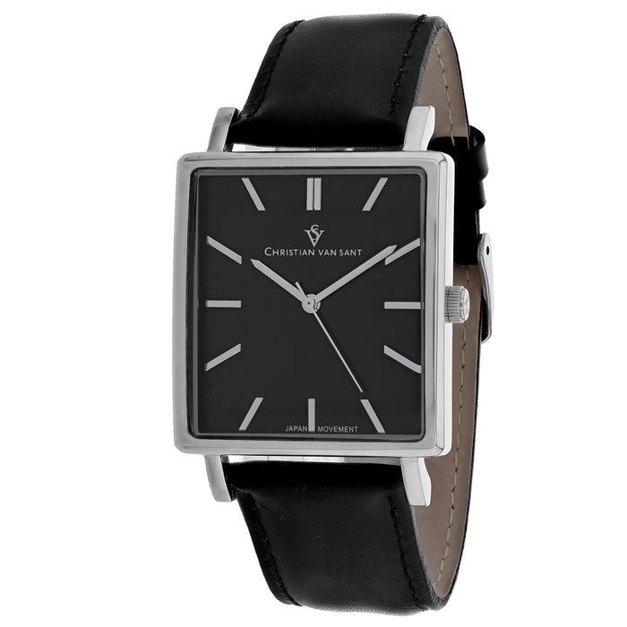 Christian Van Sant Men's Ace Black Dial Watch - CV0431