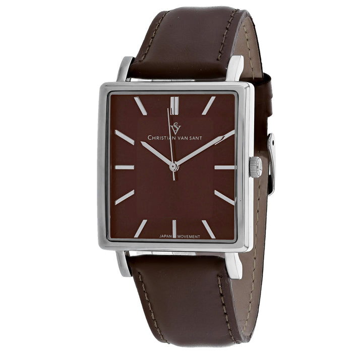 Christian Van Sant Men's Ace Brown Dial Watch - CV0434