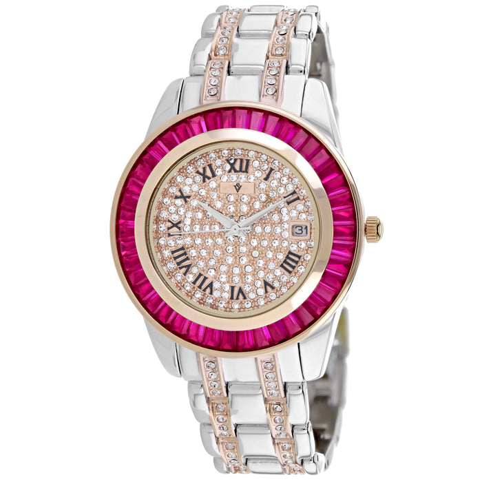 Christian Van Sant Women's Stella Rose Gold Dial Watch - CV0473