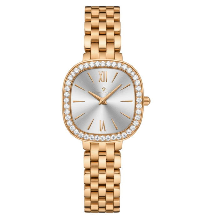 Christian Van Sant Women's Rivoli Silver Dial Watch - CV1267