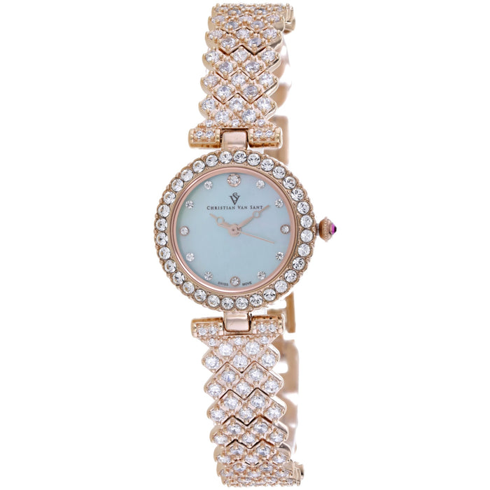 Christian Van Sant Women's Romana Blue Dial Watch - CV2955