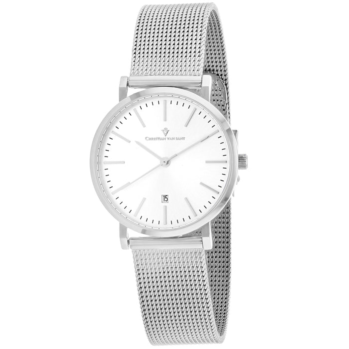 Christian Van Sant Women's Paradigm Silver Dial Watch - CV4223