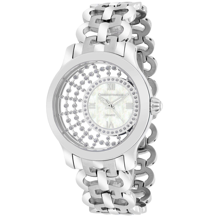 Christian Van Sant Women's Delicate White MOP Dial Watch - CV4410