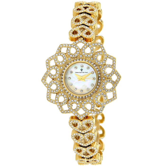 Christian Van Sant Women's Chantilly White MOP Dial Watch - CV4811