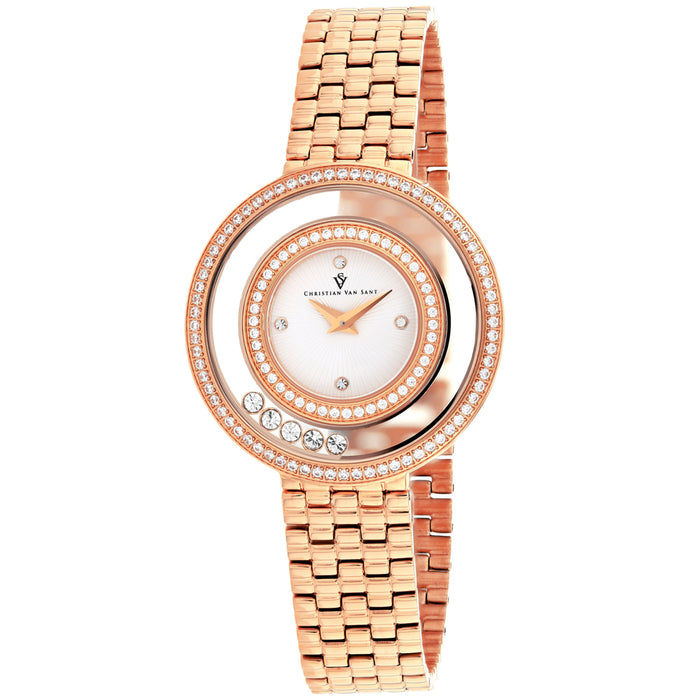 Christian Van Sant Women's Gracieuse White Dial Watch - CV4832