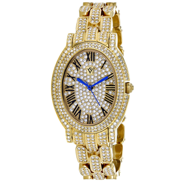 Christian Van Sant Women's Amore Gold Dial Watch - CV7231