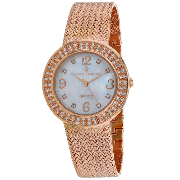 Christian Van Sant Women's Eclat Mother of Pearl Dial Watch - CV8802