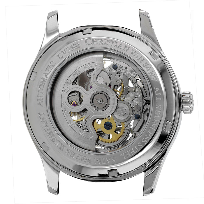 Christian Van Sant Men's Romeo Black Dial Watch - CV9504