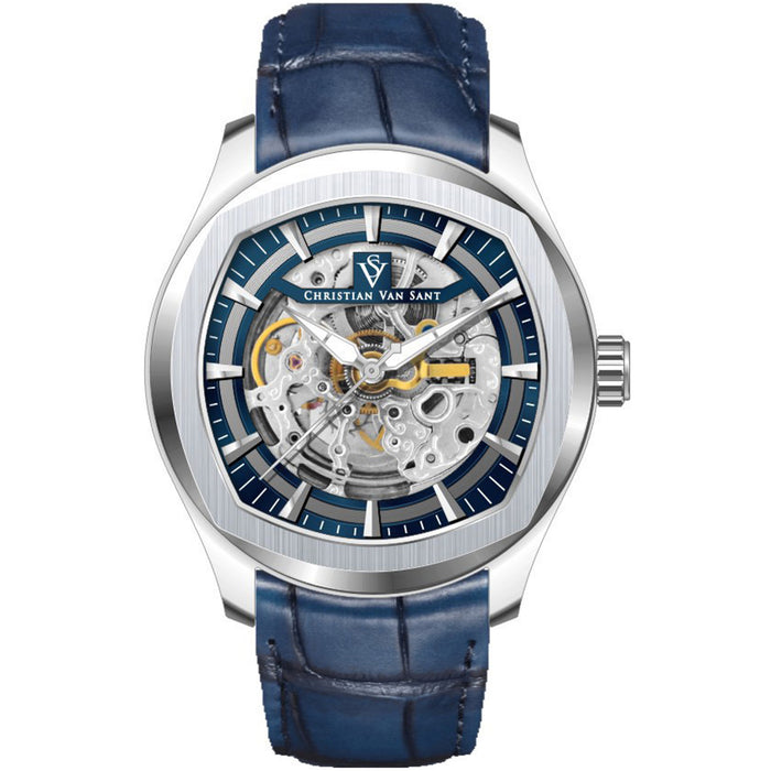 Christian Van Sant Men's Romeo Blue Dial Watch - CV9501