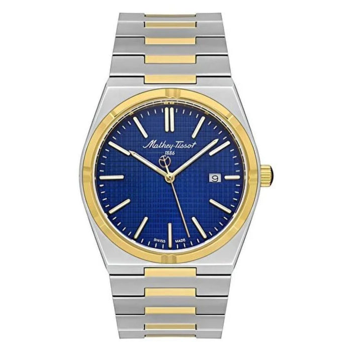 Mathey Tissot Women's Zoltan Blue Dial Watch - D117BBU
