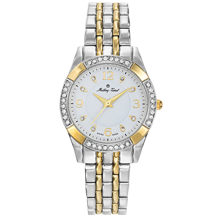 Mathey Tissot Women's FLEURY 2568 White Dial Watch - D2568BYI