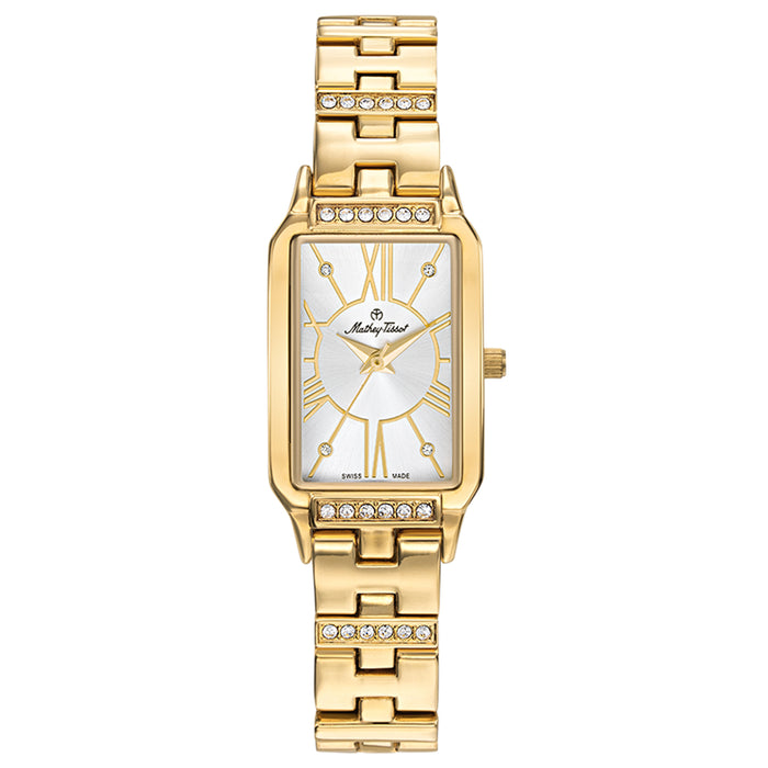 Mathey Tissot Women's Classic Silver Dial Watch - D2881PYI
