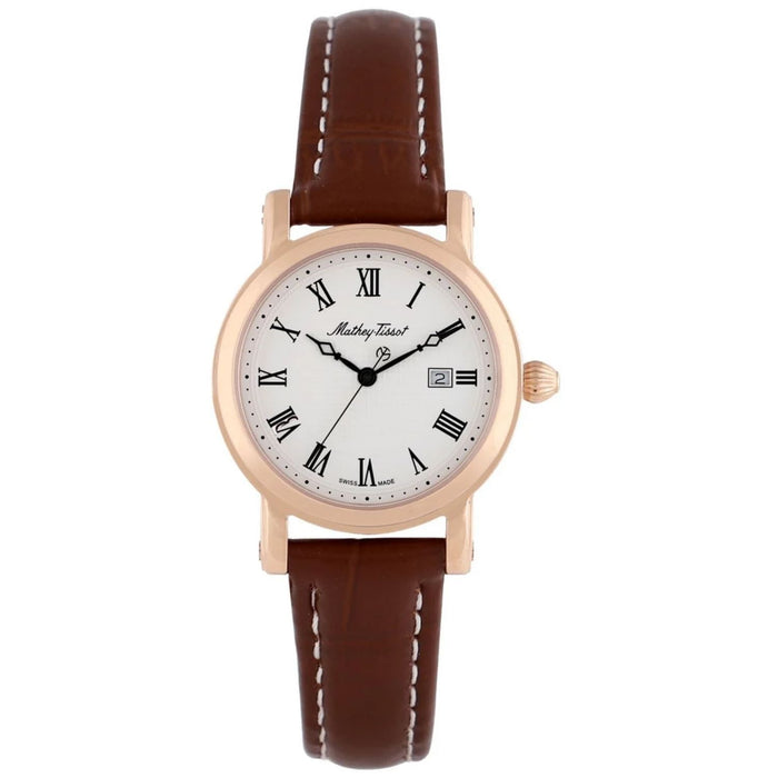Mathey-Tissot Women's City vintage White Dial Watch - D31186PBR