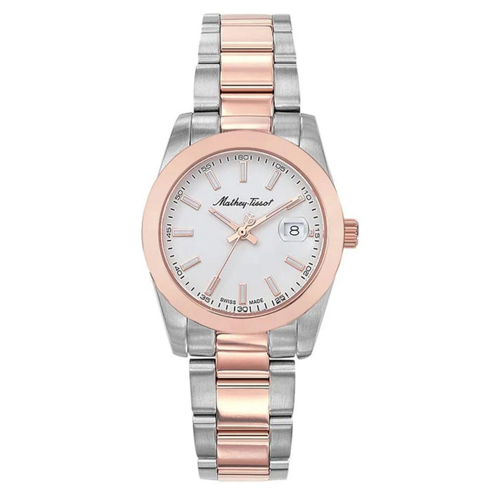 Mathey-Tissot Women's Mathy I White Dial Watch - D450RA