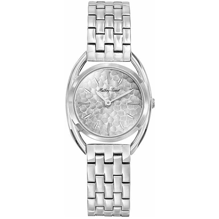 Mathey Tissot Women's Saphira Silver Dial Watch - D933AI