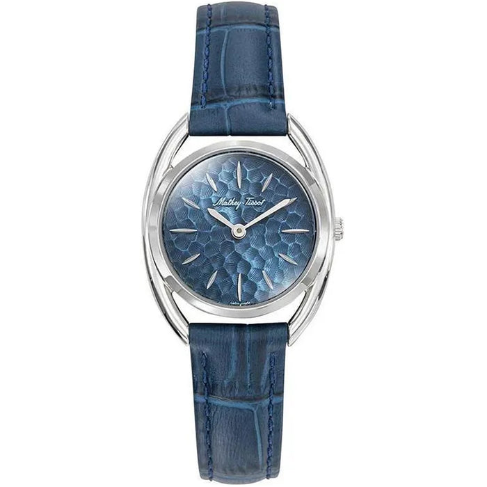 Mathey Tissot Women's Saphira Blue Dial Watch - D933ALBU