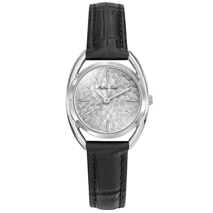 Mathey Tissot Women's Saphira Silver Dial Watch - D933ALI