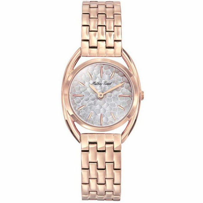 Mathey Tissot Women's Saphira Silver Dial Watch - D933PI