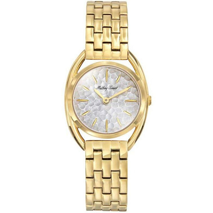 Mathey Tissot Women's Saphira Silver Dial Watch - D933PYI