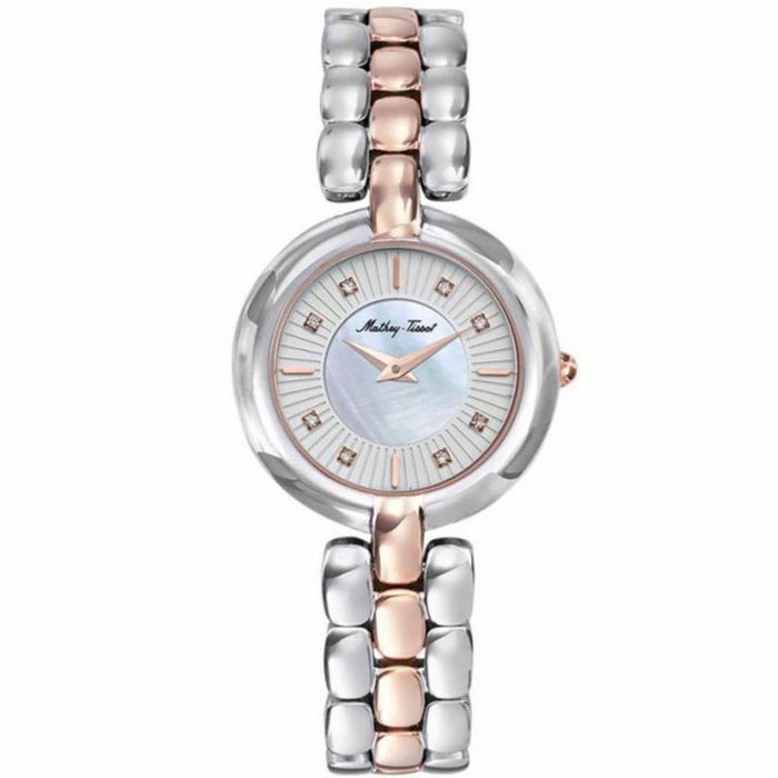 Mathey Tissot Women's Farah Silver Dial Watch - D956BI