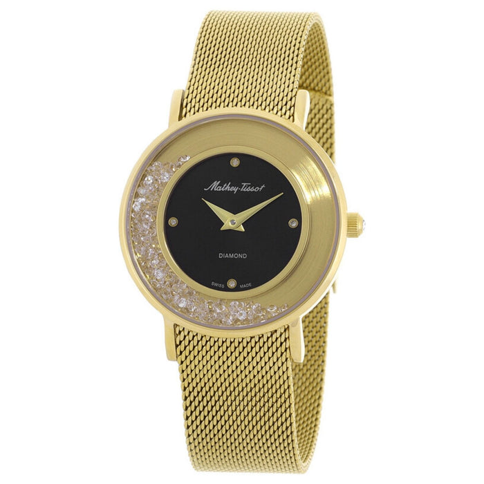 Tissot Women's Electra Black Dial Watch - D983SPYN