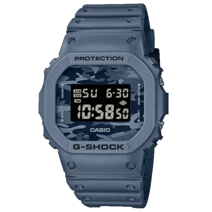 Casio Men's G-Shock Black Dial Watch - DW5600CA-2