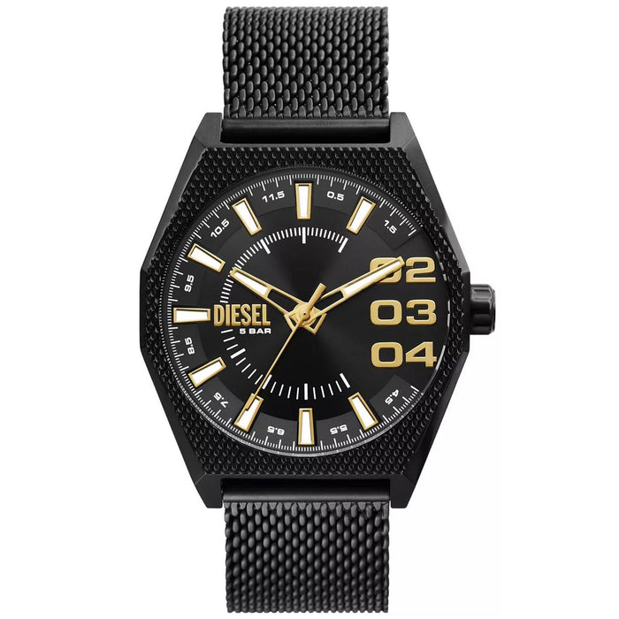 Diesel Men's Scraper Black  Dial Watch - DZ2194